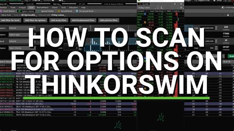 The indicator itself is amazing at finding which futures contracts are moving that day (the column). . How to scan for consolidating stocks thinkorswim